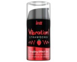 Intt Vibration! - folyékony vibrátor - eper (15ml)