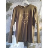 INUIT Hosszúujjú póló, barna 2XL