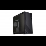 InWin 103 táp nélküli ablakos ház fekete (IW-103-Black) (IW-103-Black) - Számítógépház