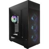 InWin ModFree Deluxe Edition táp nélküli ablakos Full Tower számítógépház fekete