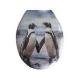 Iobagno WC ülőke, Duroplast, CF0405, pingvines, standard zár, 370 x 440/450 mm