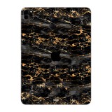 iPad Pro 11" ( 2022, gen 4 ) - Fekete-arany márvány fólia