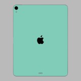iPad Pro 12.9" ( 2018 - 2019, gen 3 ) - Fényes tiffany blue fólia