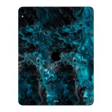 iPad Pro 12.9" ( 2018 - 2019, gen 3 ) - Kék márvány mintás fólia