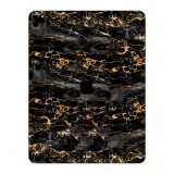 iPad Pro 12.9" ( 2021, gen 5 ) - Fekete-arany márvány fólia