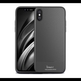 IPAKY szilikon telefonvédő (ultravékony, karbon minta) SZÜRKE [Apple iPhone XS Max 6.5] (5996457810758)