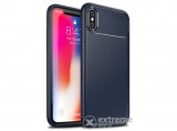 Ipaky telefonvédő gumi/szilikon tok Apple iPhone X/XS (5,8") készülékhez, kék