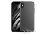 Ipaky telefonvédő gumi/szilikon tok Apple iPhone XS Max (6,5") készülékhez, szürke