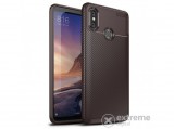 Ipaky telefonvédő gumi/szilikon tok Xiaomi Mi Max 3 készülékhez, barna