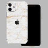 iPhone 11 - Arany márvány mintás fólia