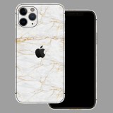 iPhone 11 Pro - Arany márvány mintás fólia