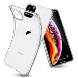iPhone 11 Pro Max átlátszó szilikontok vékony fényes telefontok tok tartó Apple