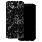 iPhone 11 Pro Max - Fekete márvány mintás fólia