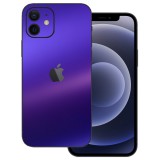 iPhone 12 - Matt króm szatén lila fólia