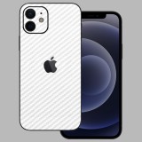 iPhone 12 Mini - 3D fehér karbon fólia