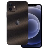 iPhone 12 Mini - Szemcsés matt fekete fólia