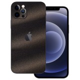 iPhone 12 Pro Max - Szemcsés matt fekete fólia