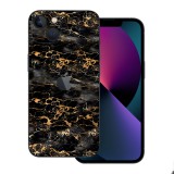 iPhone 13 - Fekete-arany márvány fólia