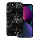 iPhone 13 Mini - Fekete márvány mintás fólia