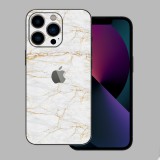 iPhone 13 Pro - Arany márvány mintás fólia