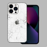 iPhone 13 Pro - Fehér márvány mintás fólia