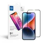 iPhone 13 Pro Max 6,7" Blue Star 5D teljes kijelzős hajlított edzett üvegfólia fekete