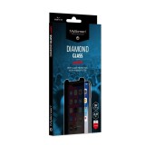 Iphone 13 Pro Max--Myscreen Diamond Glass Lite gyémántüveg Lite Edge Antispy teljes képernyős kijelzővédő fekete