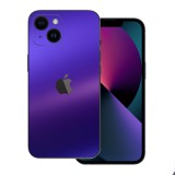 iPhone 14 - Matt króm szatén lila hátlap fólia