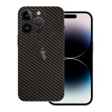iPhone 14 Pro - 3D fekete karbon hátlap fólia