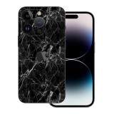 iPhone 14 Pro - Fekete márvány mintás fólia