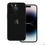iPhone 14 Pro Max - Fényes fekete hátlap fólia