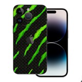 iPhone 14 Pro Max - Zöld karmolásos hátlap fólia