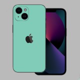 iPhone 15 Plus - Fényes tiffany blue hátlap fólia