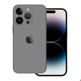 iPhone 15 Pro - Fényes szürke hátlap fólia