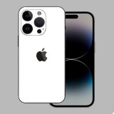iPhone 15 Pro - Matt fehér hátlap fólia