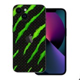 iPhone 15 - Zöld karmolásos hátlap fólia