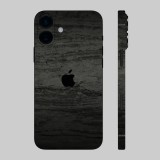iPhone 16 - Fekete fa mintás hátlap fólia