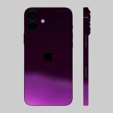 iPhone 16 - Fényes sötét lila hátlap fólia