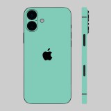 iPhone 16 - Fényes tiffany blue hátlap fólia