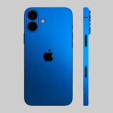 iPhone 16 Plus - Matt króm világoskék hátlap fólia
