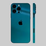 iPhone 16 Pro - Fényes metál zöld hátlap fólia