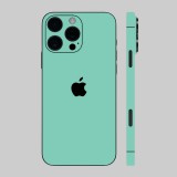 iPhone 16 Pro - Fényes tiffany blue hátlap fólia