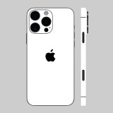 iPhone 16 Pro - Matt fehér hátlap fólia