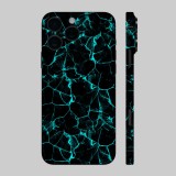 iPhone 16 Pro Max - Kék füstcsíkos hátlap fólia