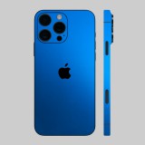 iPhone 16 Pro Max - Matt króm világoskék hátlap fólia