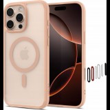 iPhone 16 Pro Max Spigen Ultra Hybrid T Mag Műanyag Telefonvédő Ütésállóság, Magsafe, Rozéarany (8809971239004-ACS09069)