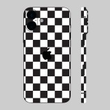 iPhone 16 - Sakk tábla mintás hátlap fólia