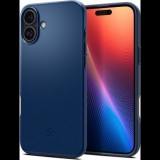iPhone 16 Spigen Thin Fit Magsafe Műanyag Telefonvédő Matt, Magsafe, Sötétkék (8809971230827-ACS08187)