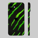 iPhone 16 - Zöld karmolásos hátlap fólia