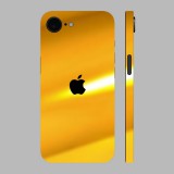 iPhone 16e - Arany króm hátlap fólia